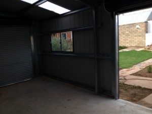 ShedMaster Sheds, South Australia, Melrose Park, single car garage, Adelaide, Goodwood, Shed
